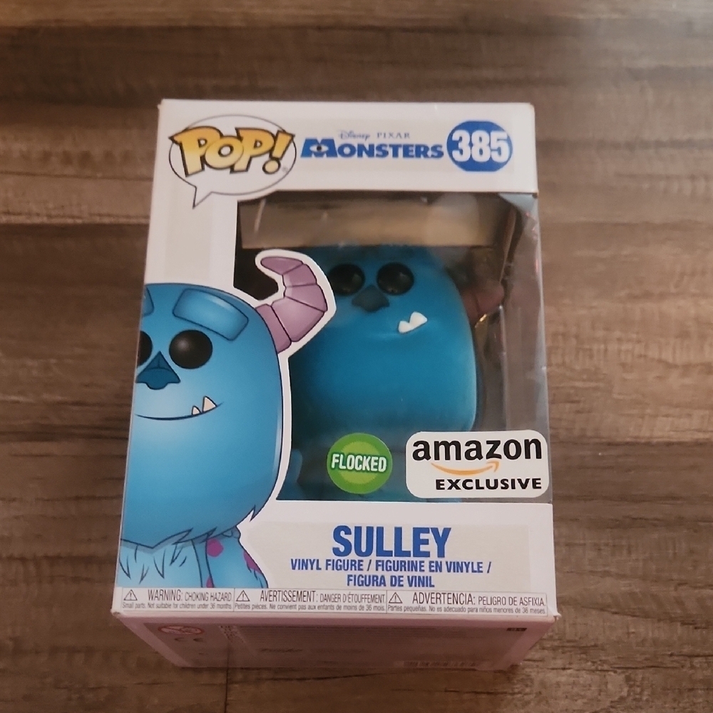 Funko Monsters Sulley Figure - Blue and Purple